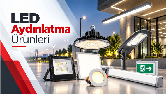 LED Aydınlatma Ürünleri kapak görseli