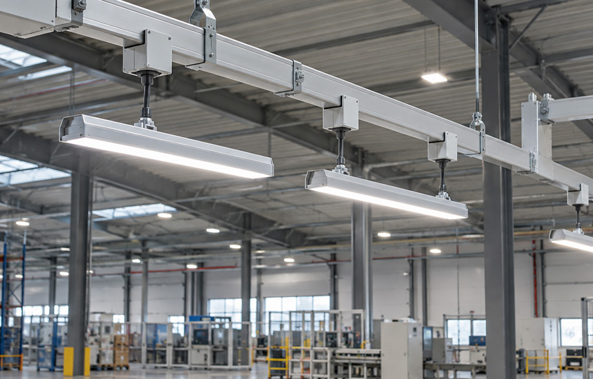 Aydınlatma Busbar Sistemi katalog uygulama görseli